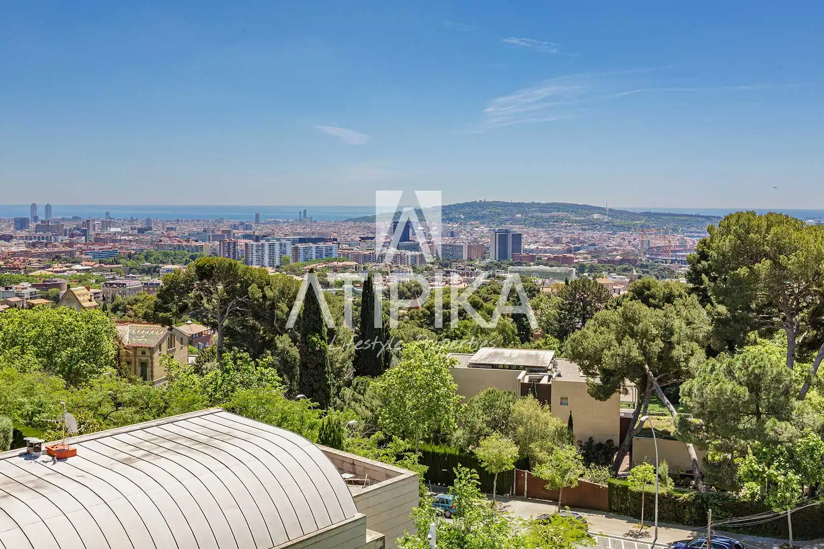 Jardín de Casa o chalet en venta en Barcelona con Aire acondicionado, Calefacción y Terraza