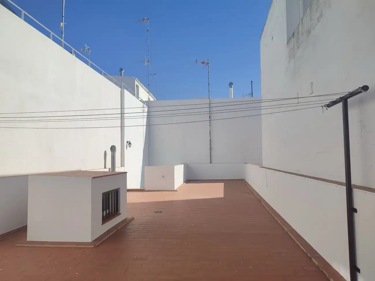 Terrassa de Casa o xalet de lloguer en Conil de la Frontera amb Aire condicionat, Calefacció i Terrassa