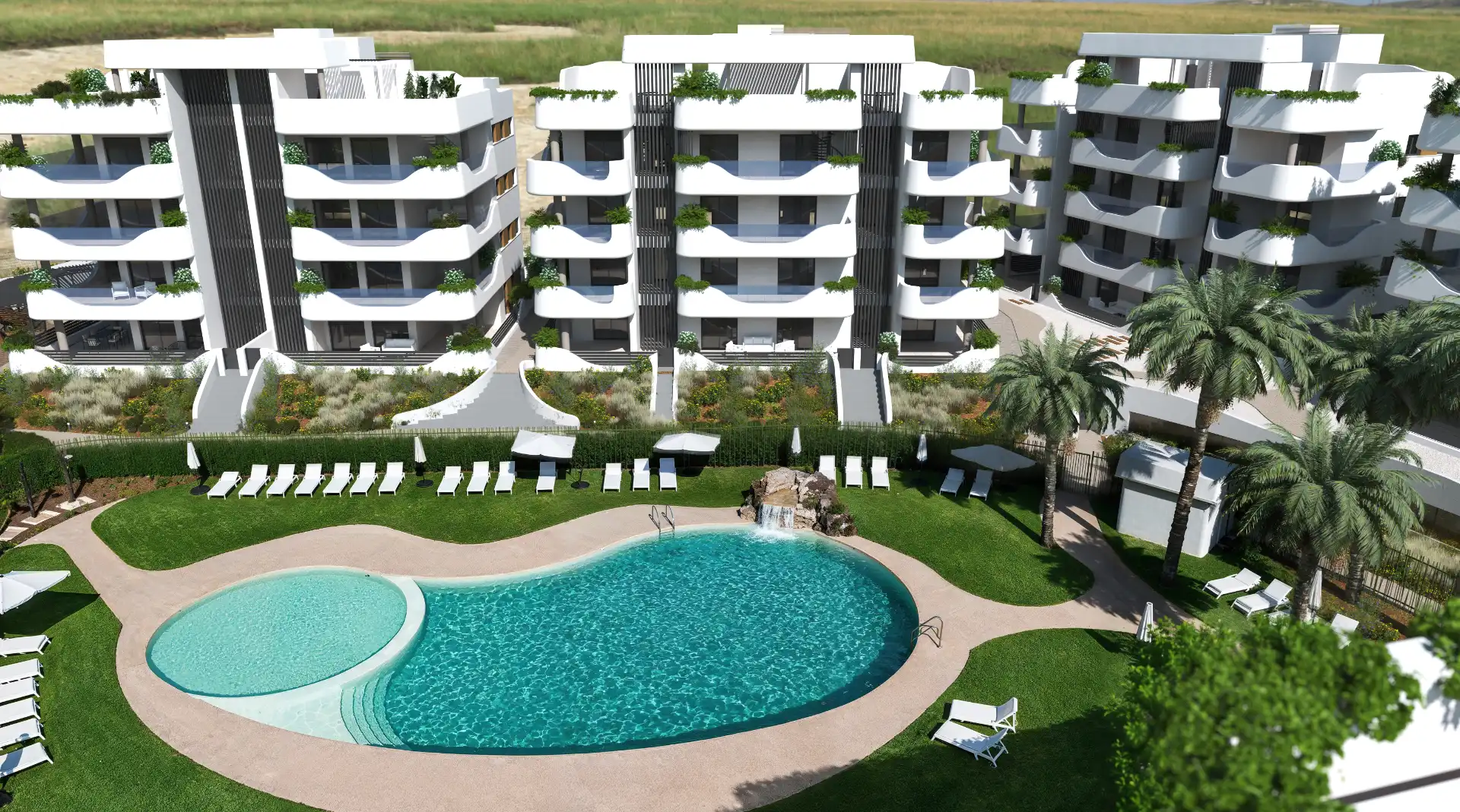 Vista exterior de Piso en venta en El Ejido con Aire acondicionado, Calefacción y Terraza