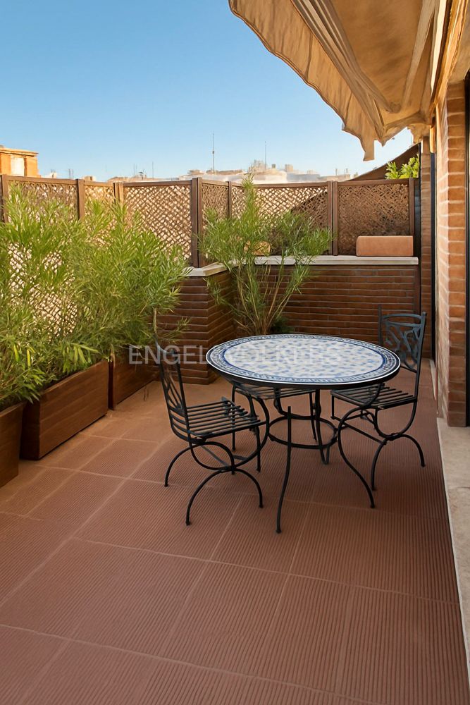 Terrassa de Àtic de lloguer en  Madrid Capital amb Aire condicionat, Calefacció i Terrassa