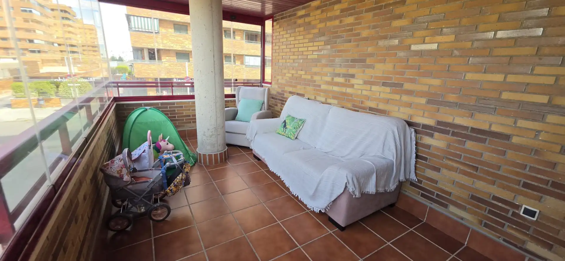 Terrasse von Wohnung zum Verkauf in Seseña mit Klimaanlage, Heizung und Parkett
