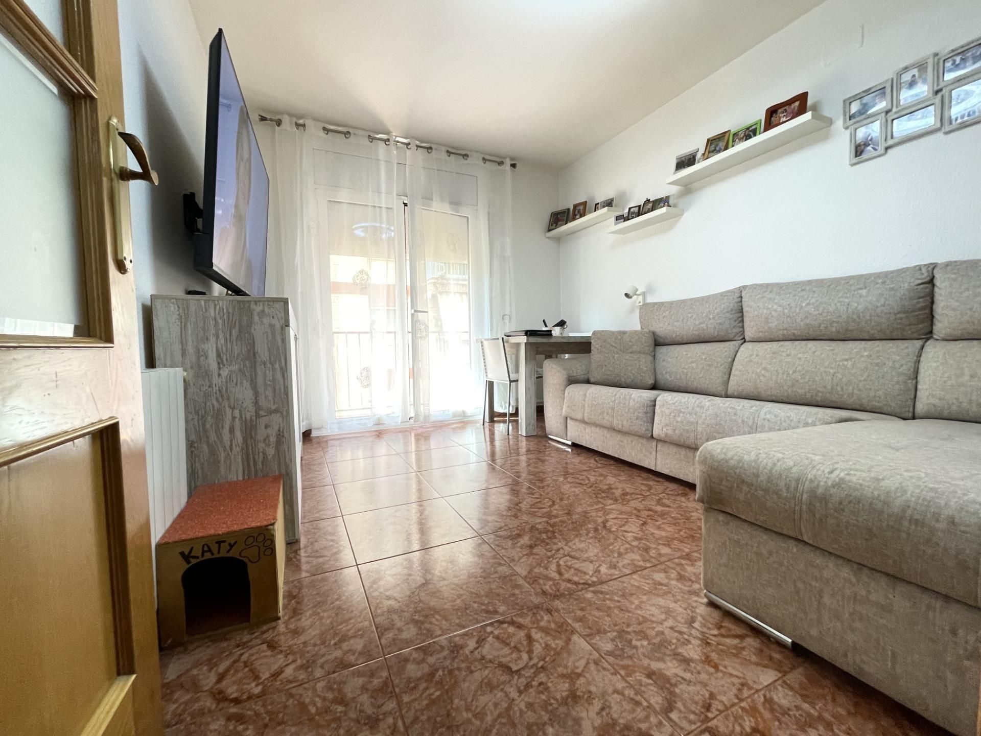 Sala d'estar de Pis en venda en Santa Margarida de Montbui amb Calefacció i Balcó