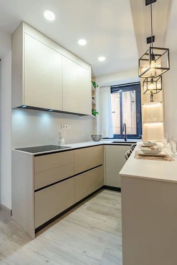 Cocina de Casa o chalet en venta en Vilanova i la Geltrú con Aire acondicionado y Alarma