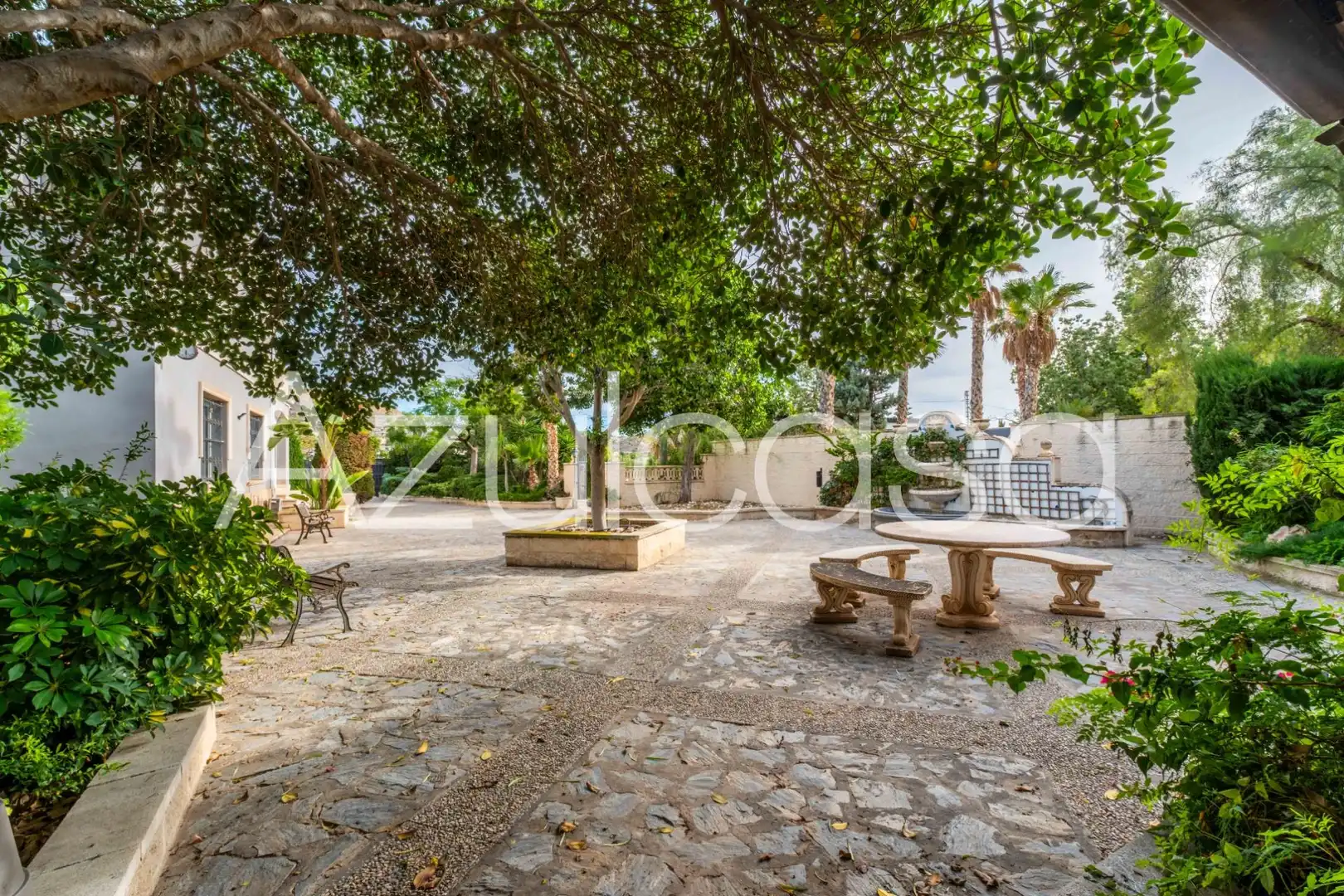 Jardí de Casa o xalet en venda en Alicante / Alacant amb Aire condicionat, Jardí privat i Terrassa