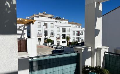 Exterior view of Single-family semi-detached for sale in Vejer de la Frontera  with Terrace and Balcony