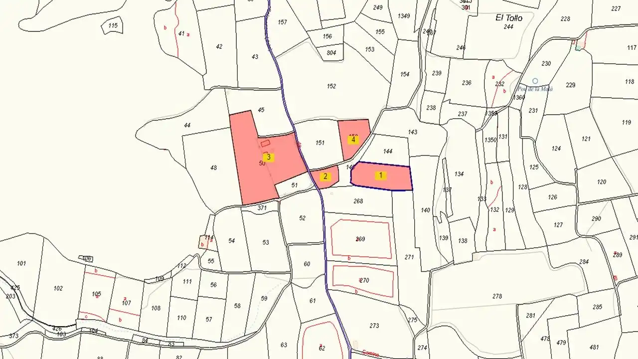 Terreno residencial en venta en Partida Rústica En Hoya De Buñol - El Tollo - Po, imagen 3