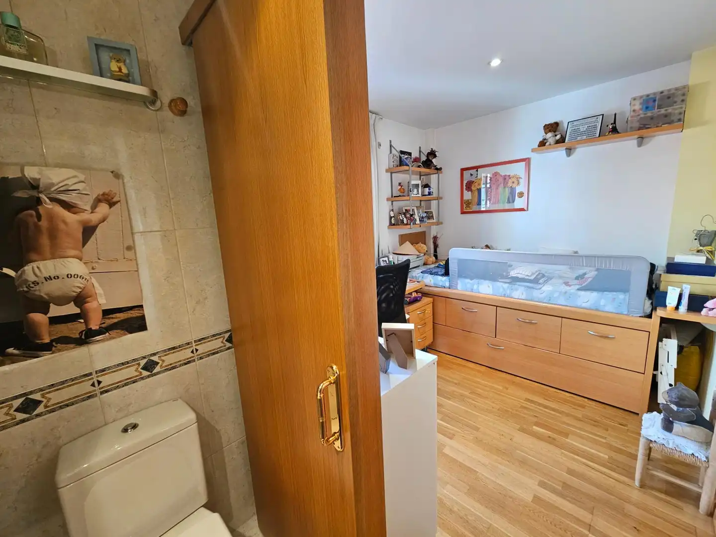 Habitación de Casa adosada en venta en Granollers