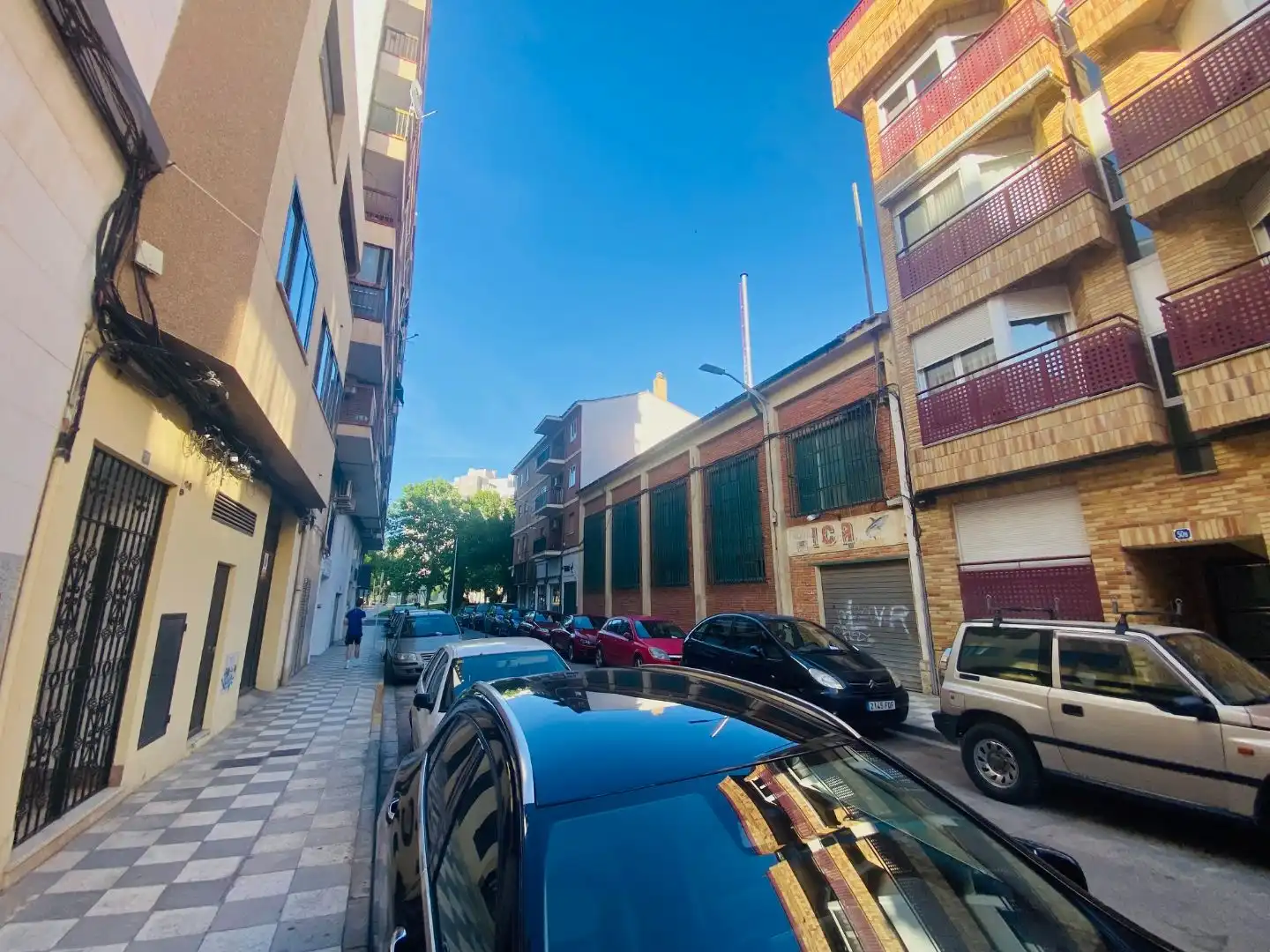 Vista exterior de Garatge de lloguer en Albacete