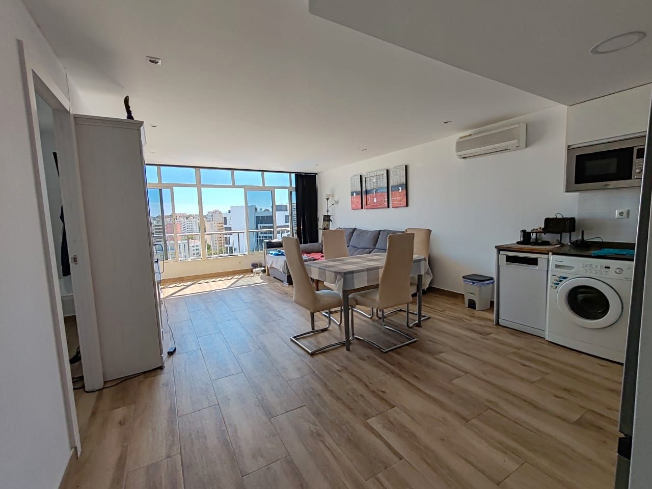 Living room of Flat to rent in Alicante / Alacant  with Air Conditioner, Heating and Terrace
