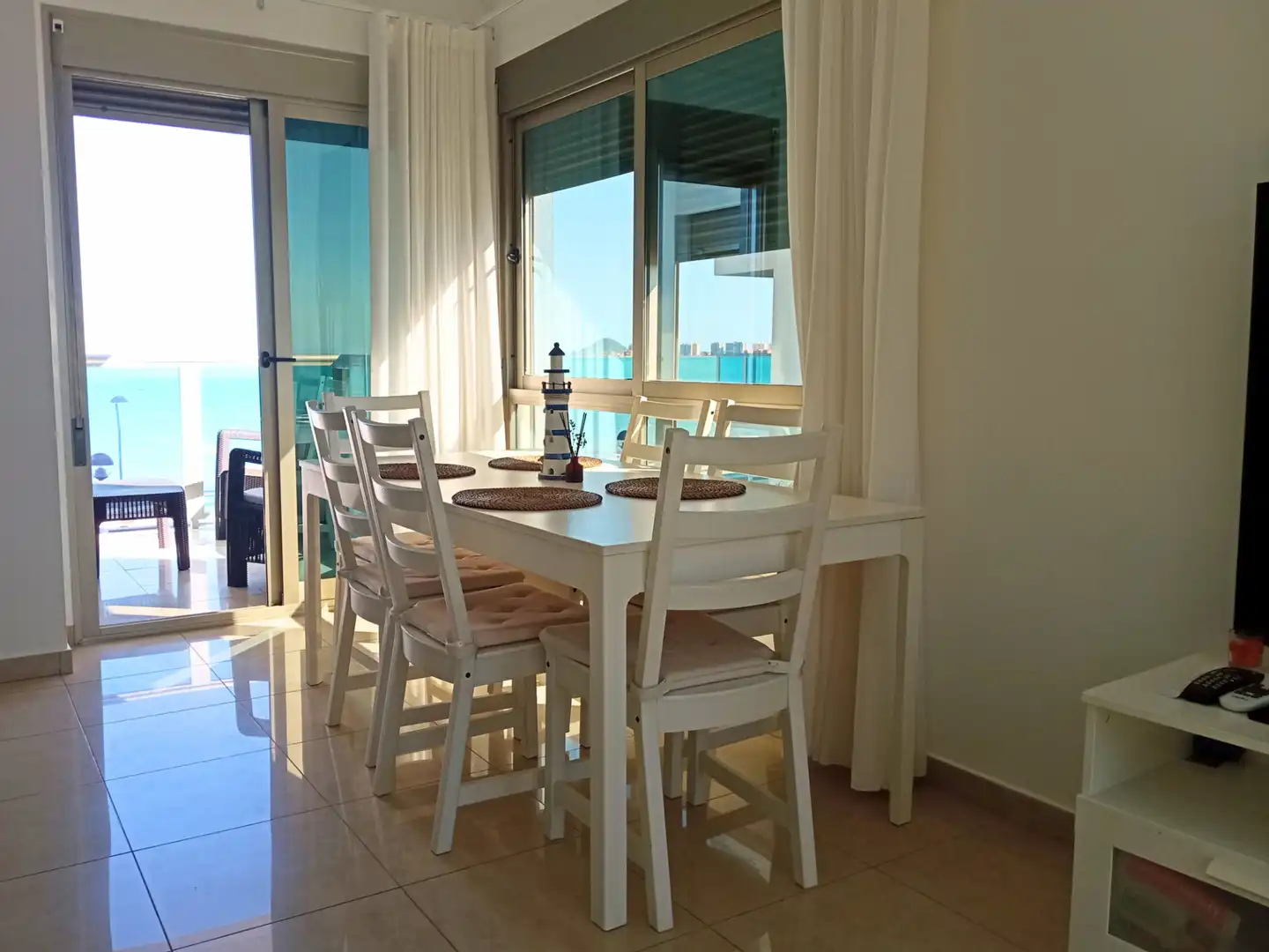 Comedor de Piso en venta en La Manga del Mar Menor con Aire acondicionado, Amueblado y Horno