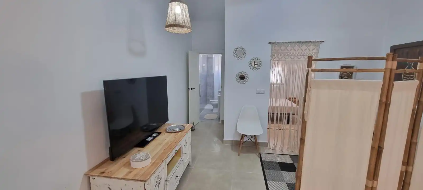 Sala de estar de Apartamento de alquiler en Cartagena con Terraza y Amueblado