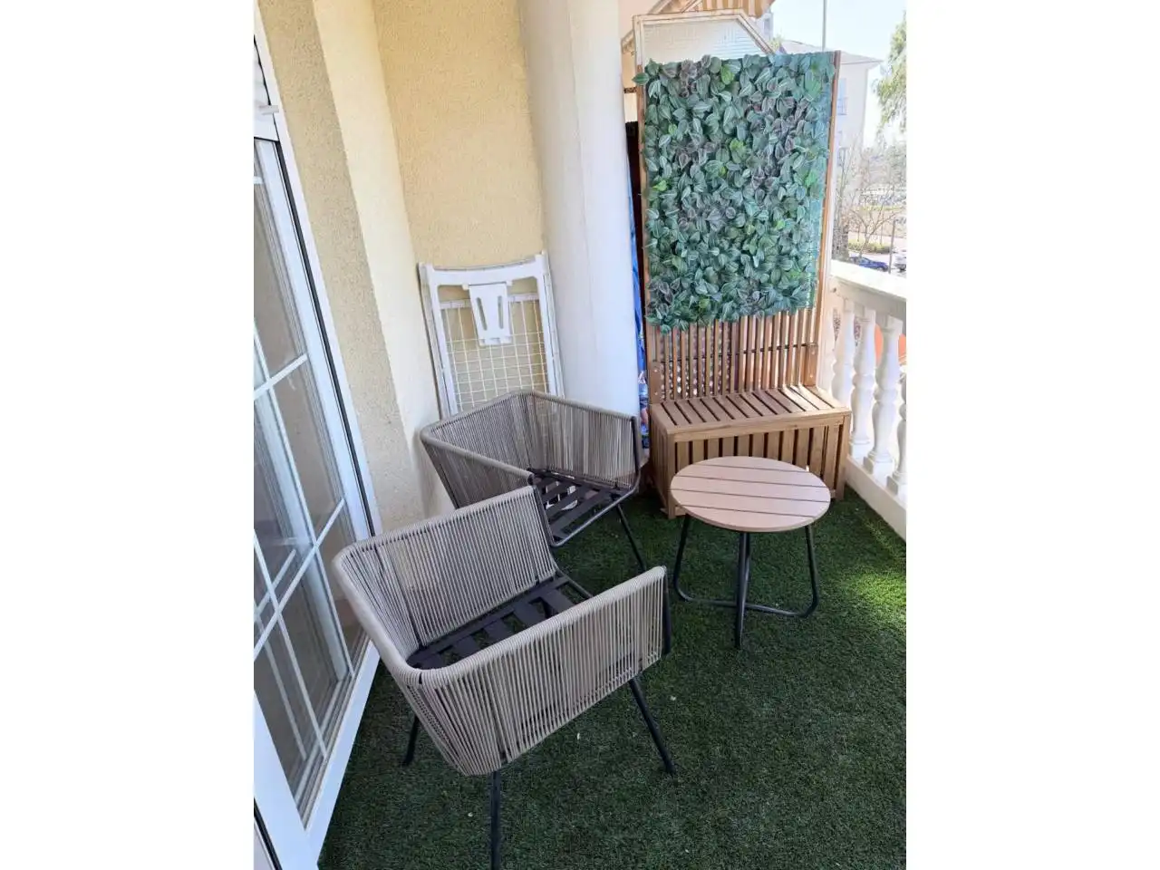 Terraza de Piso de alquiler en Badajoz con Calefacción y Terraza