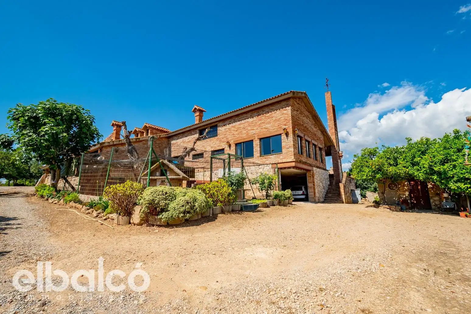Vista exterior de Casa o chalet en venta en El Milà con Aire acondicionado, Jardín privado y Terraza