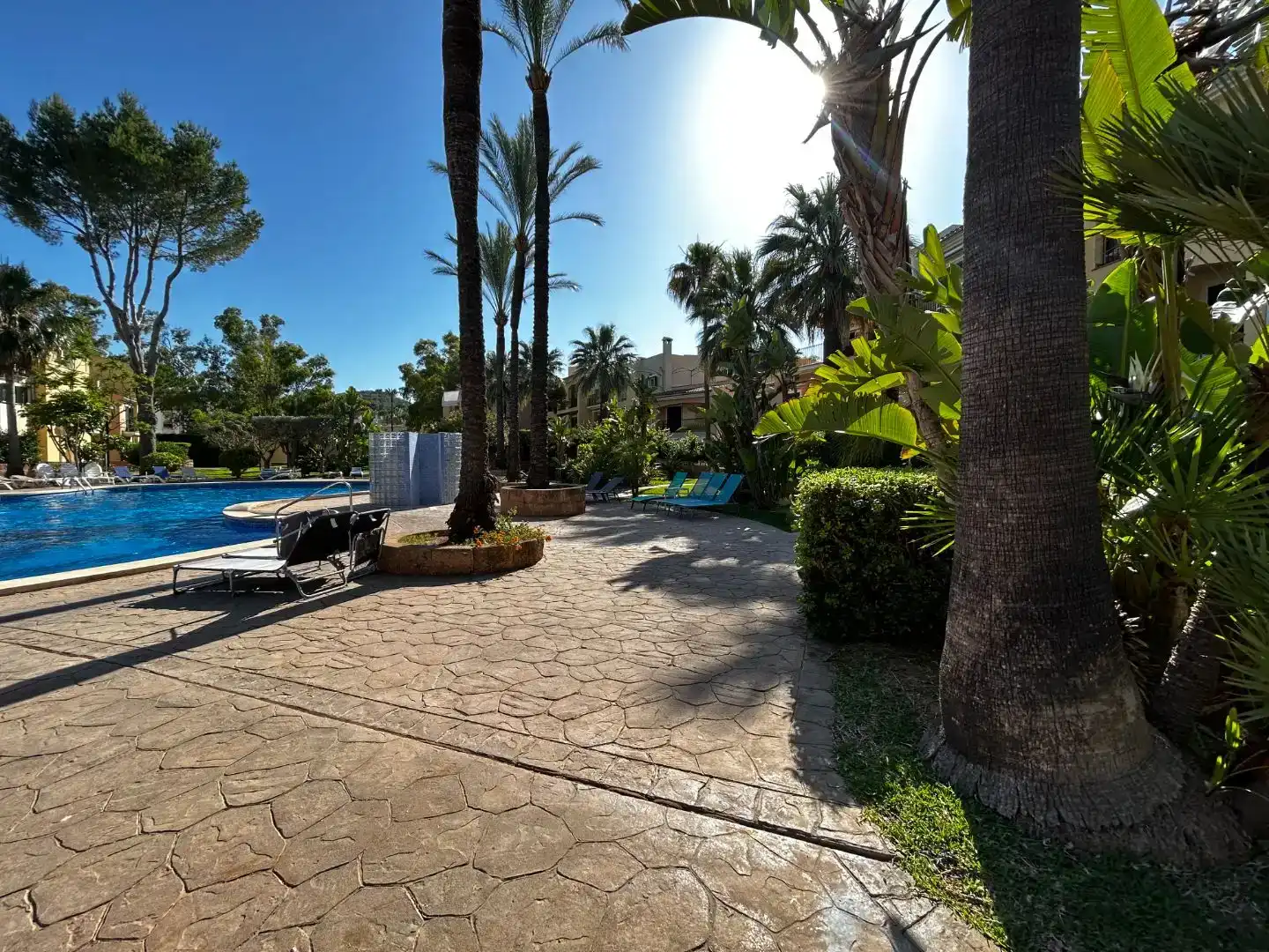 Swimming pool of Flat for sale in Santa Ponça