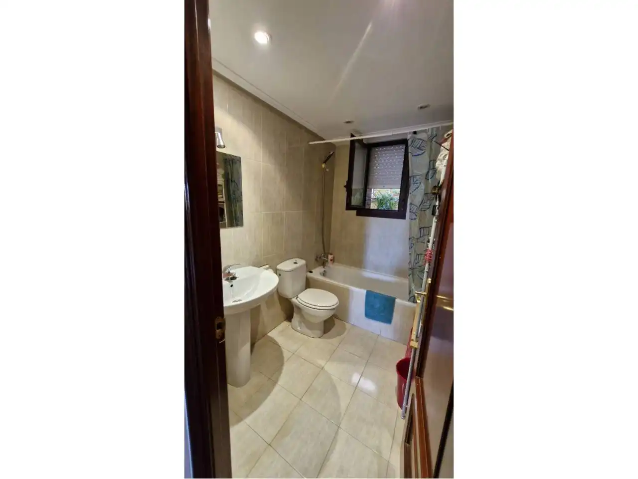 Bathroom of Flat for sale in Lardero  with Heating, Parquet flooring and Terrace