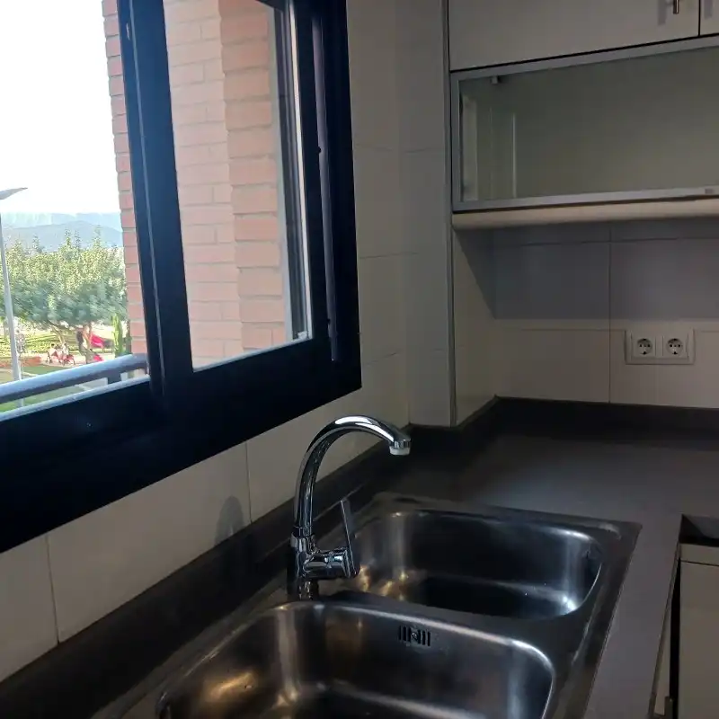 Kitchen of Flat for rent in La Font d'en Carròs  with Air Conditioner, Furnished and Balcony