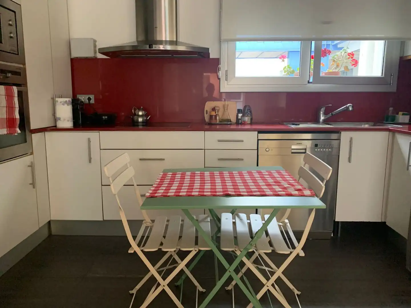 Küche von Wohnung zur Miete in Barcelona mit Klimaanlage und Heizung