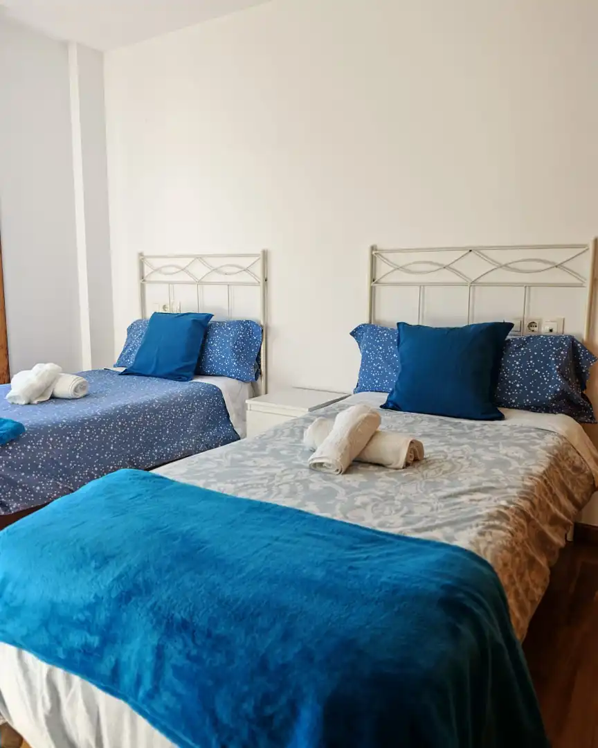 Dormitori de Apartament de lloguer en Fisterra amb Terrassa, Moblat i Forn