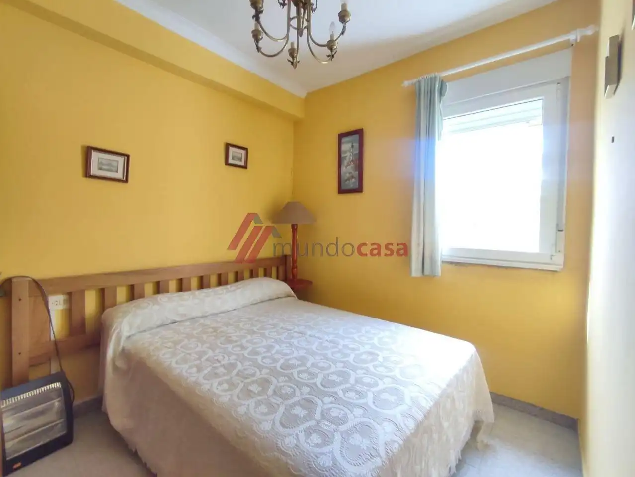 Bedroom of Flat for rent in A Malata - Catabois - Ciudad Jardín