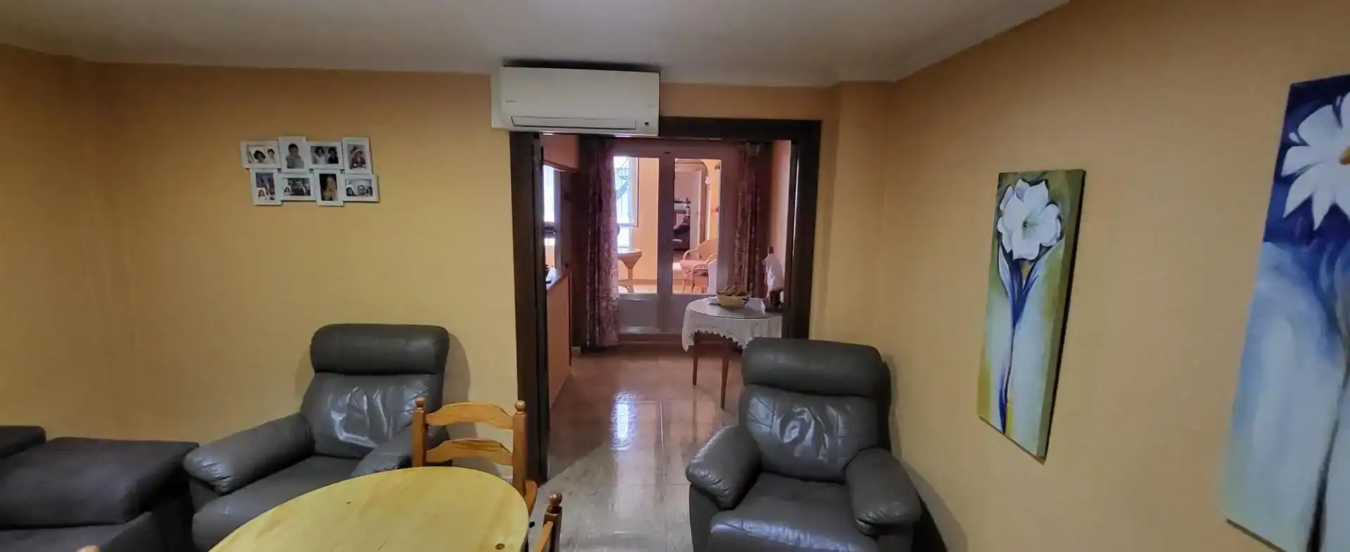 Sala de estar de Piso en venta en Algemesí con Aire acondicionado, Amueblado y Horno