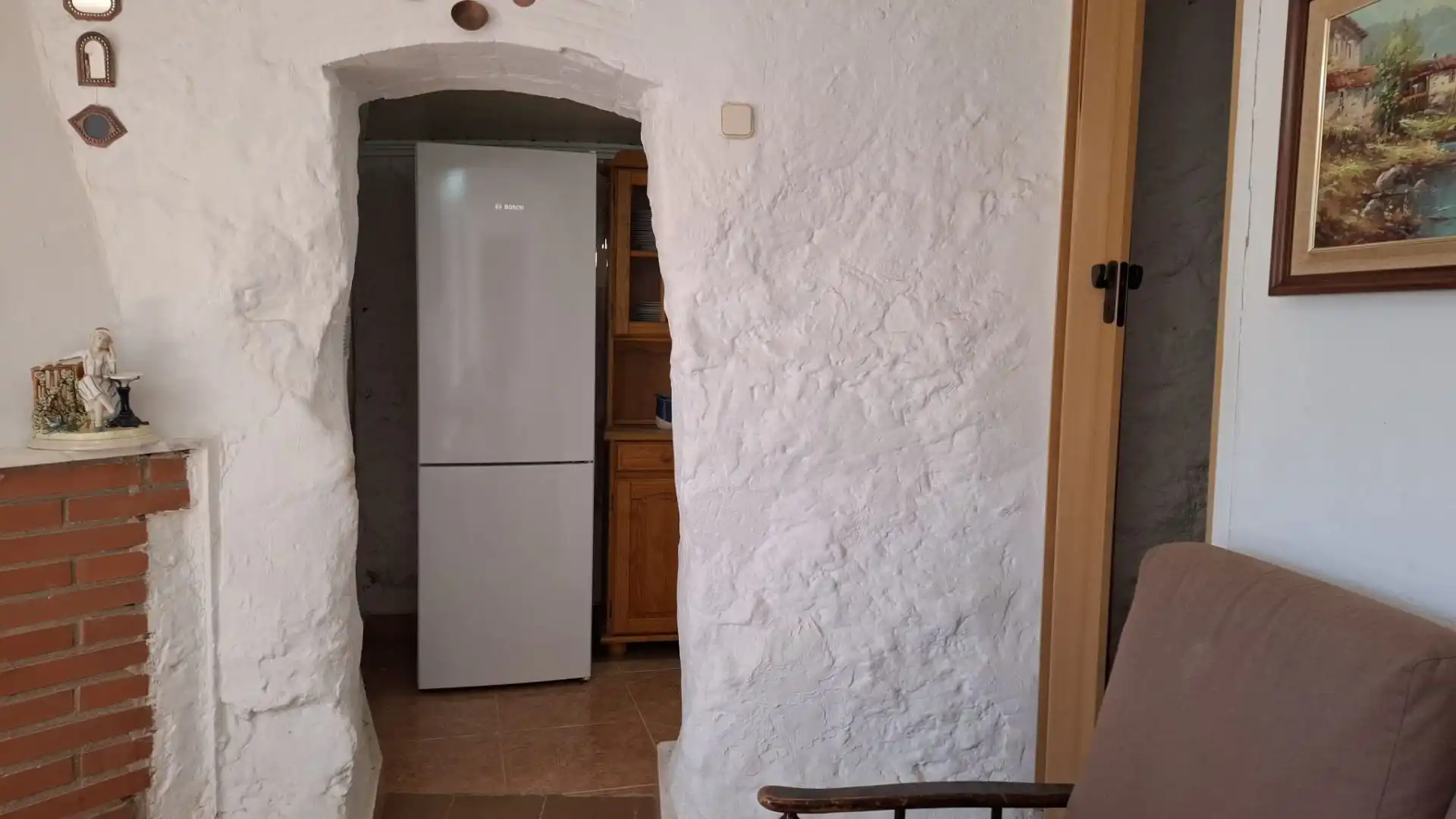 Cuina de Casa o xalet en venda en Cervelló amb Calefacció, Terrassa i Piscina