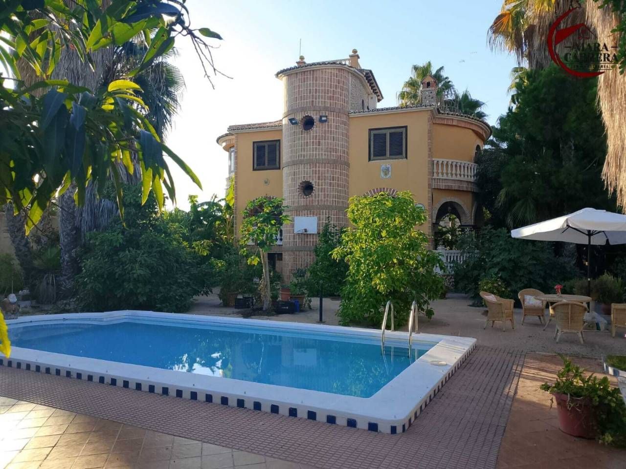 Piscina de Casa o xalet en venda en Gandia amb Aire condicionat, Jardí privat i Terrassa