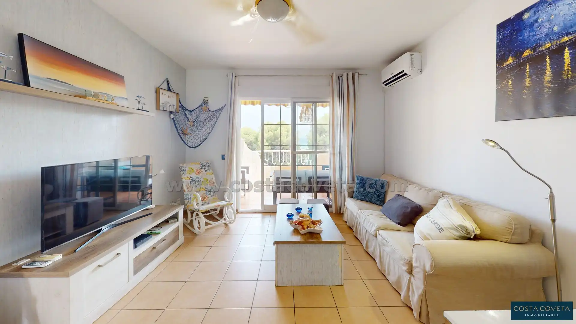 Living room of Apartments for sale in El Campello  with Air Conditioner, Terrace and Swimming Pool