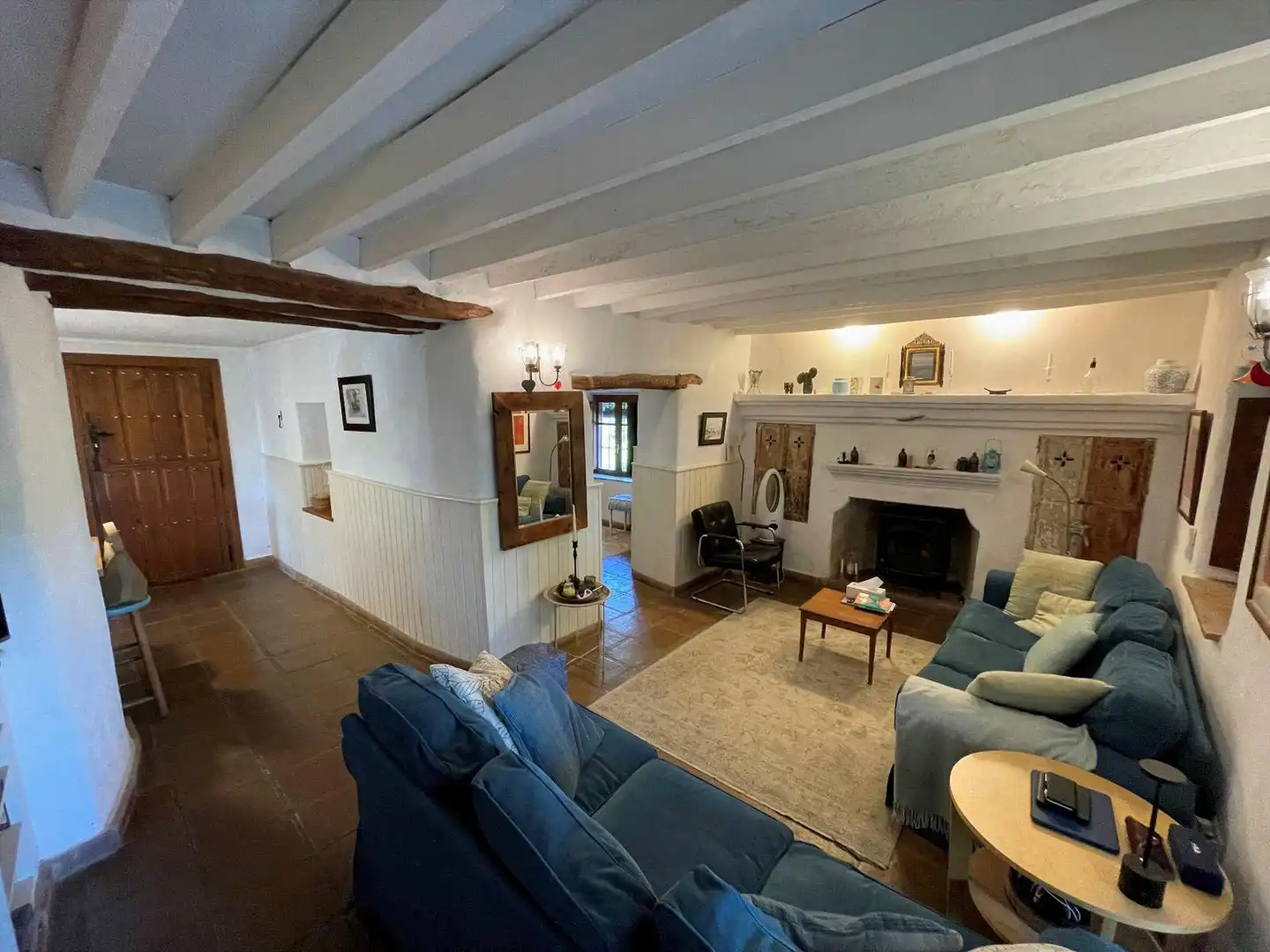 Sala de estar de Casa o chalet en venta en Álora con Aire acondicionado, Calefacción y Jardín privado