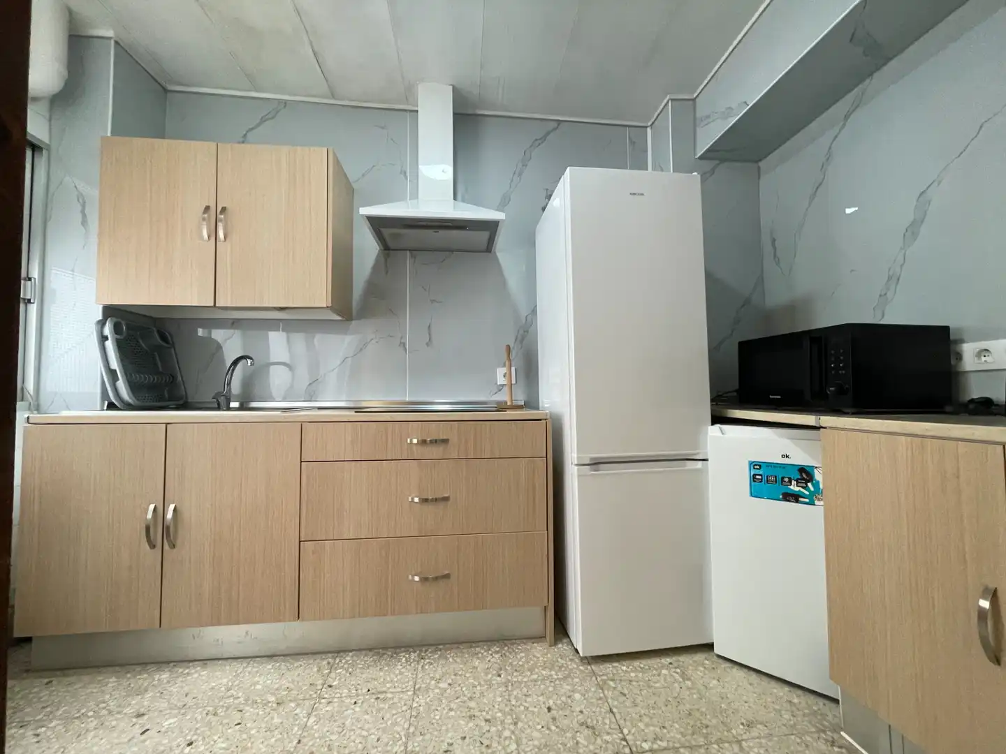 Cocina de Piso de alquiler en Badajoz con Aire acondicionado, Calefacción y Amueblado