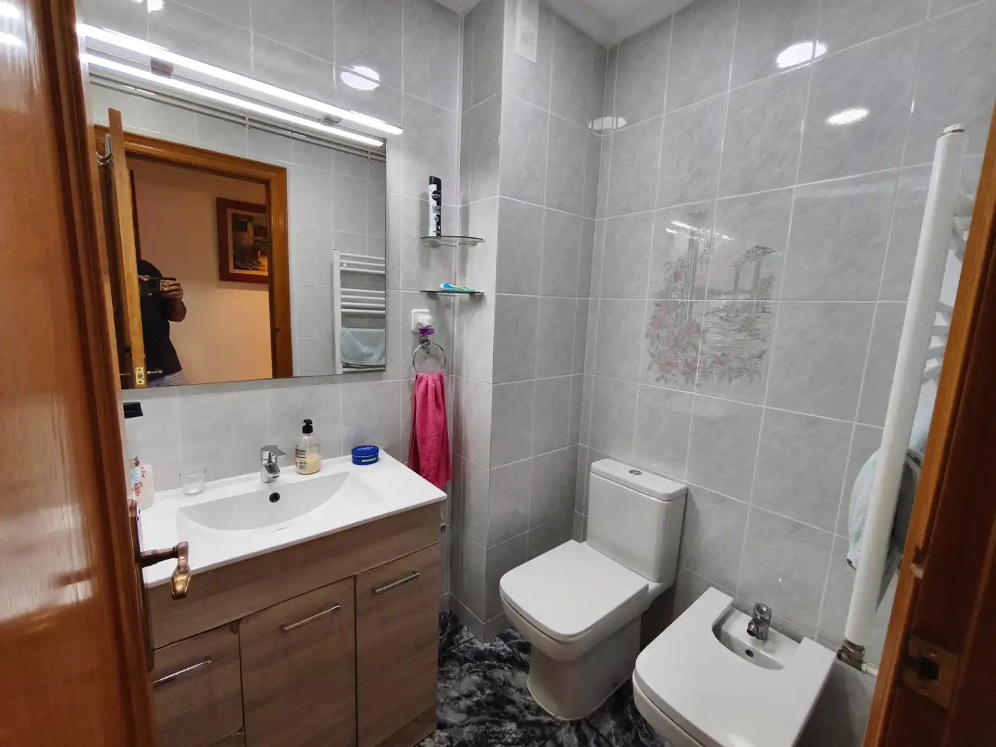 Baño de Piso en venta en Sant Adrià de Besòs con Aire acondicionado, Calefacción y Terraza