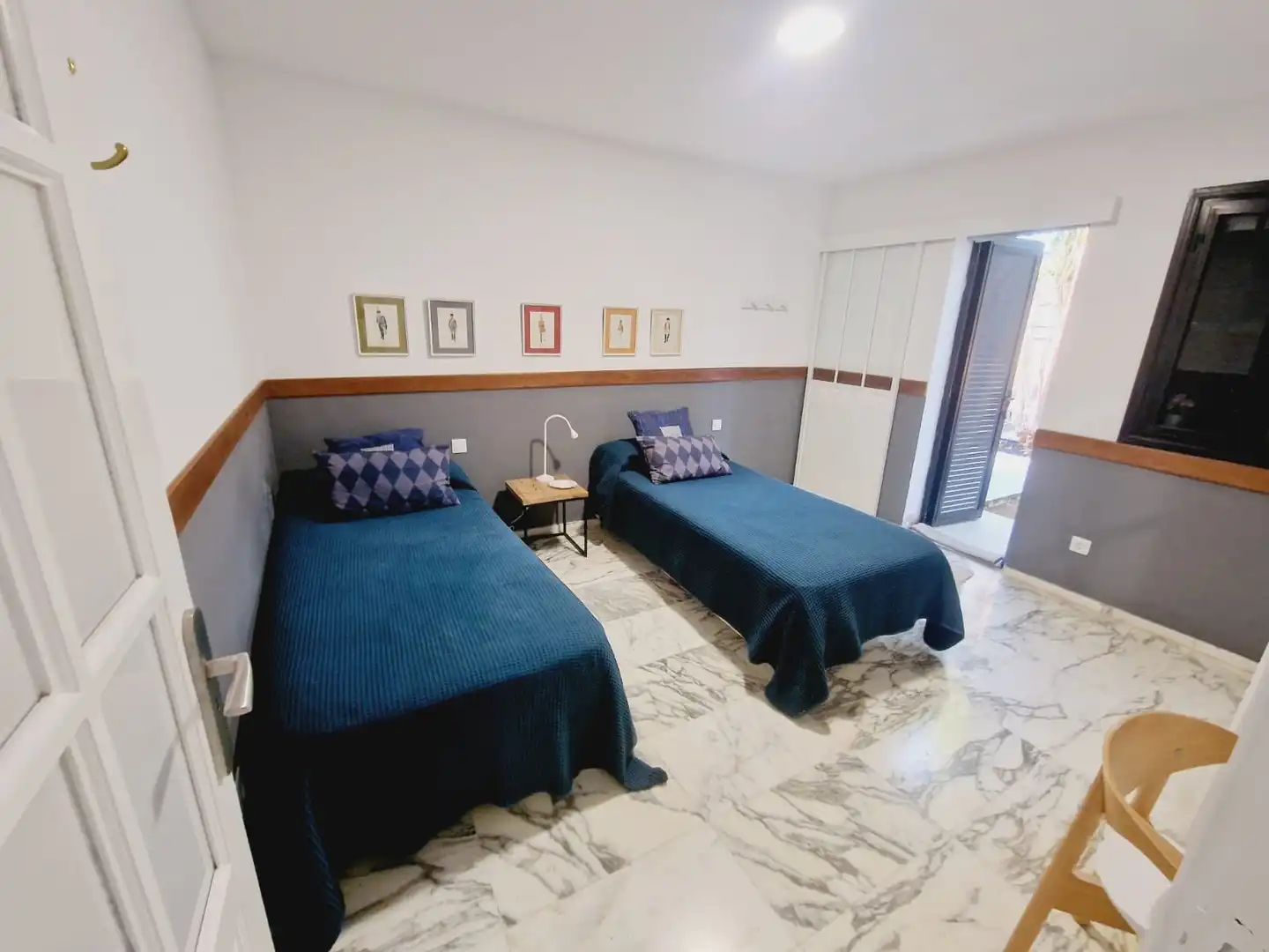 Schlafzimmer von Haus oder Chalet zur Miete in San Bartolomé de Tirajana mit Klimaanlage, Terrasse und Abstellraum