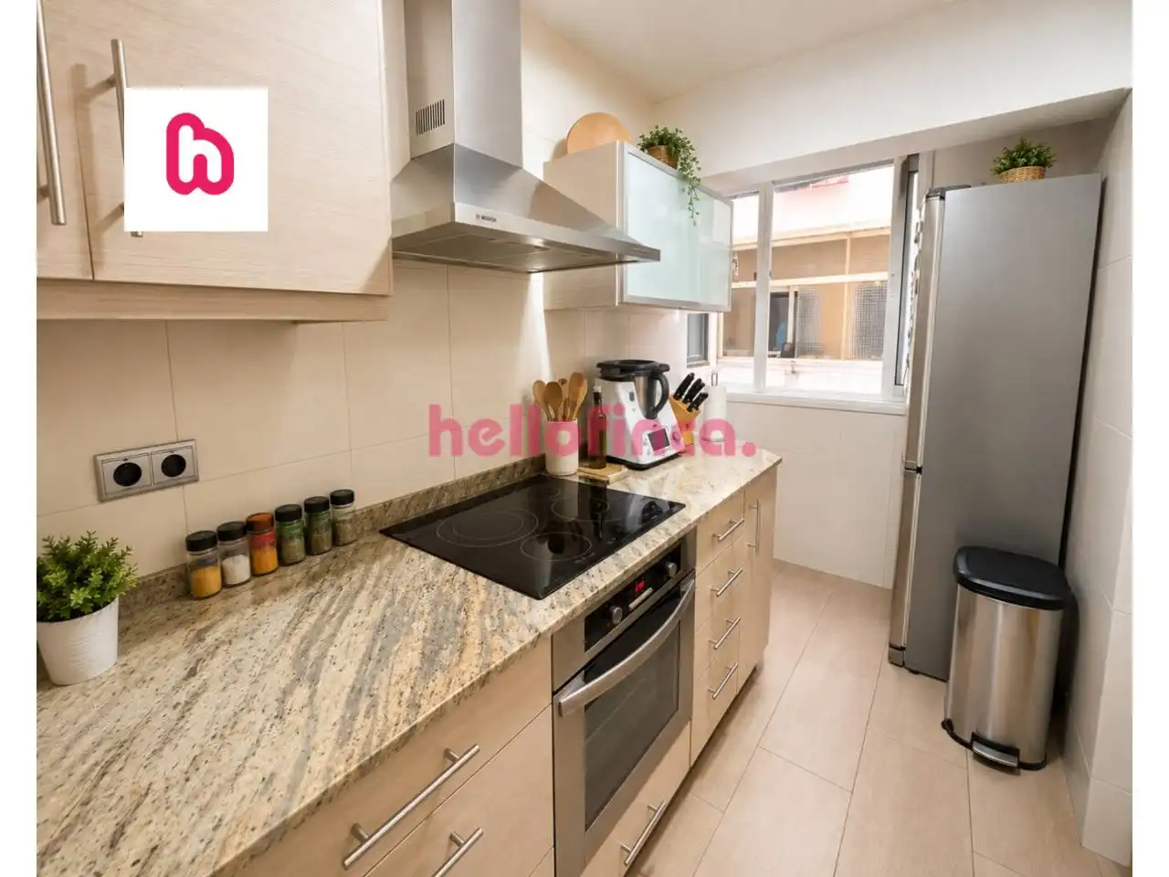 Kitchen of Flat for sale in Ripollet  with Heating, Parquet flooring and Storage room