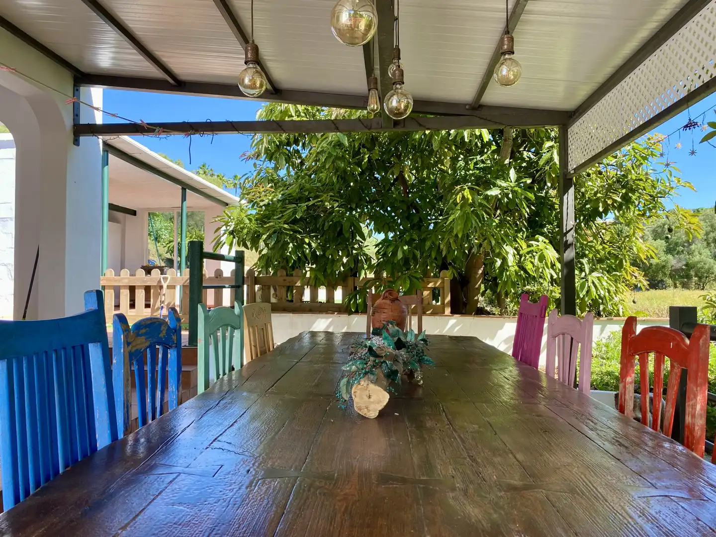Terrace of Country homes for sale in Estepona  with Air Conditioner, Private garden and Terrace