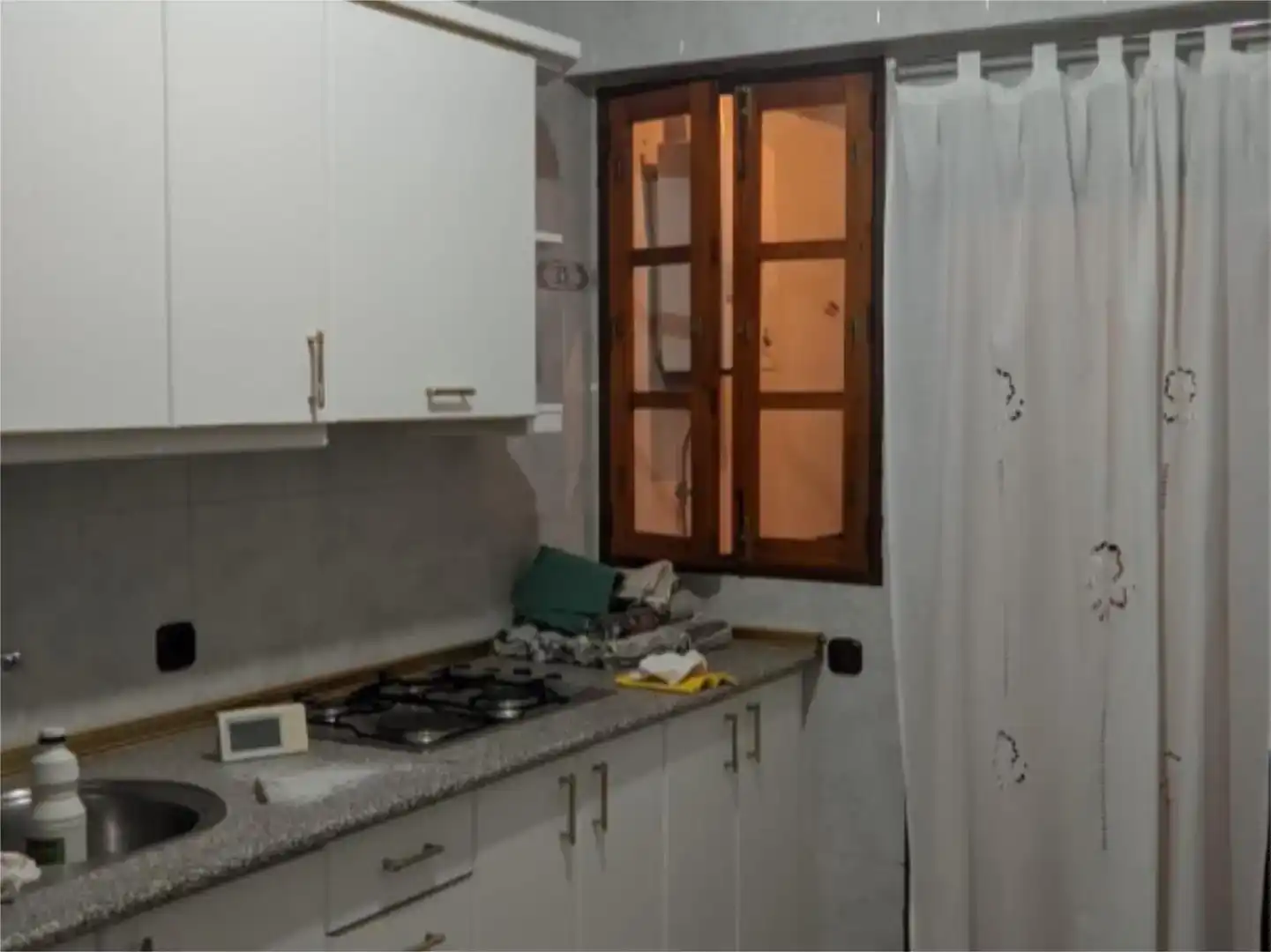 Küche von Wohnung zum Verkauf in Serradilla mit Abstellraum und Balkon