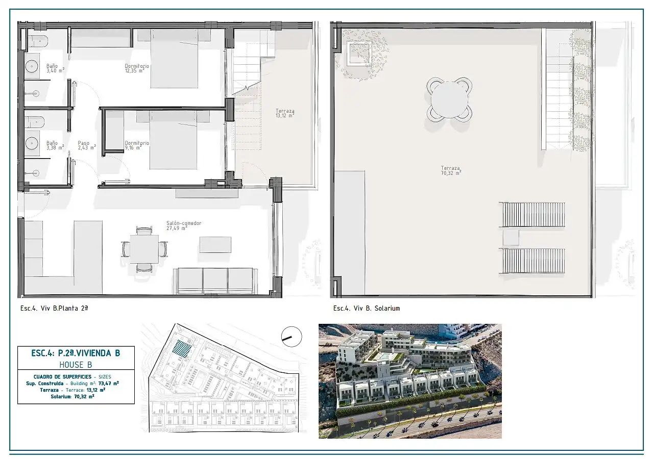 Apartament amb terrassa en venda a El Hornillo, imagen 17