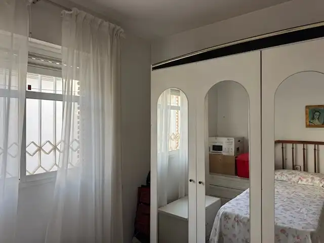 Bedroom of Flat for sale in Málaga