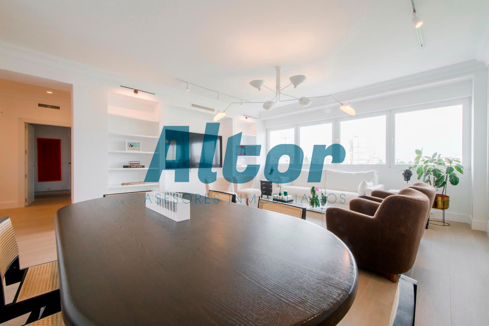 Living room of Attic for sale in  Madrid Capital  with Air Conditioner and Heating
