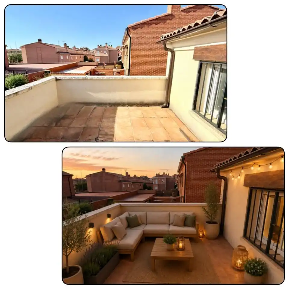Terrassa de Casa o xalet en venda en Medina del Campo amb Calefacció i Terrassa