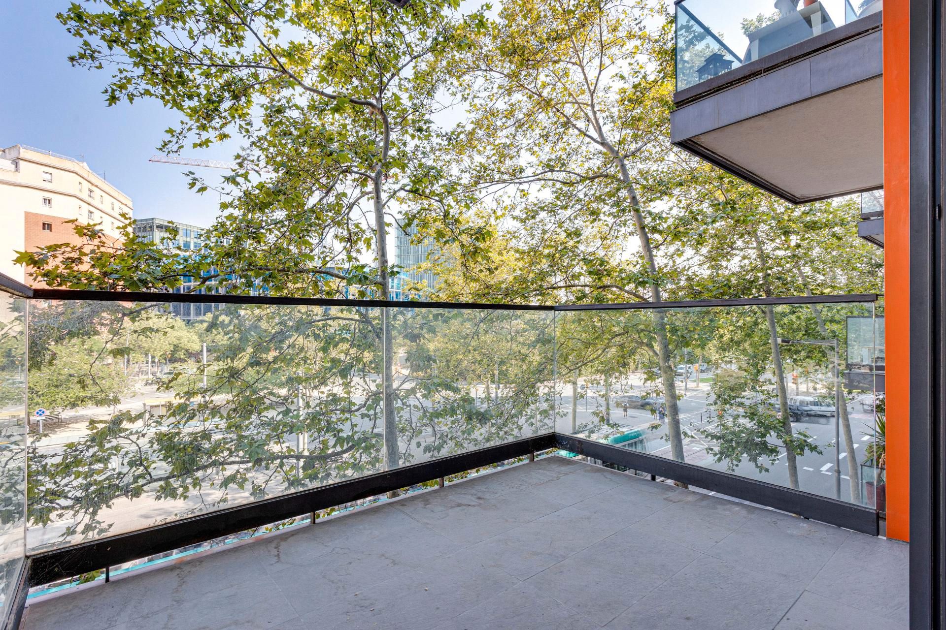 Terrace of Flat for sale in  Barcelona Capital  with Air Conditioner, Heating and Parquet flooring