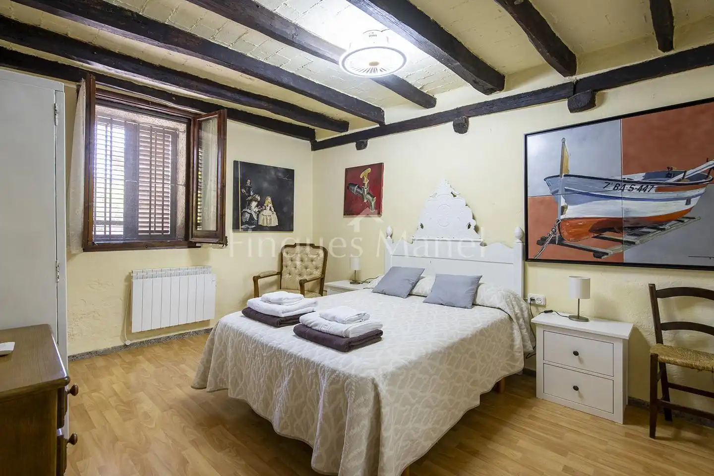 Dormitori de Finca rústica en venda en La Cellera de Ter amb Calefacció, Jardí privat i Terrassa