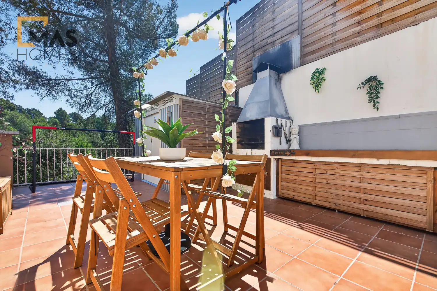 Terrassa de Casa o xalet en venda en Vacarisses amb Aire condicionat, Calefacció i Jardí privat