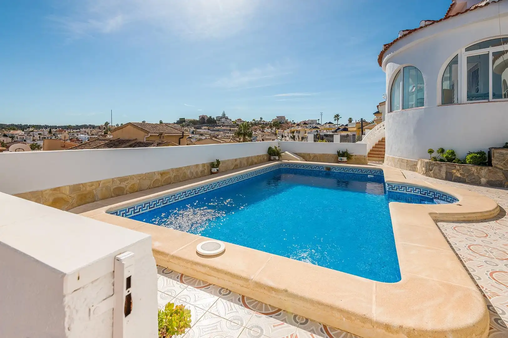 Swimming pool of Houses for sale in Rojales  with Air Conditioner, Heating and Private garden