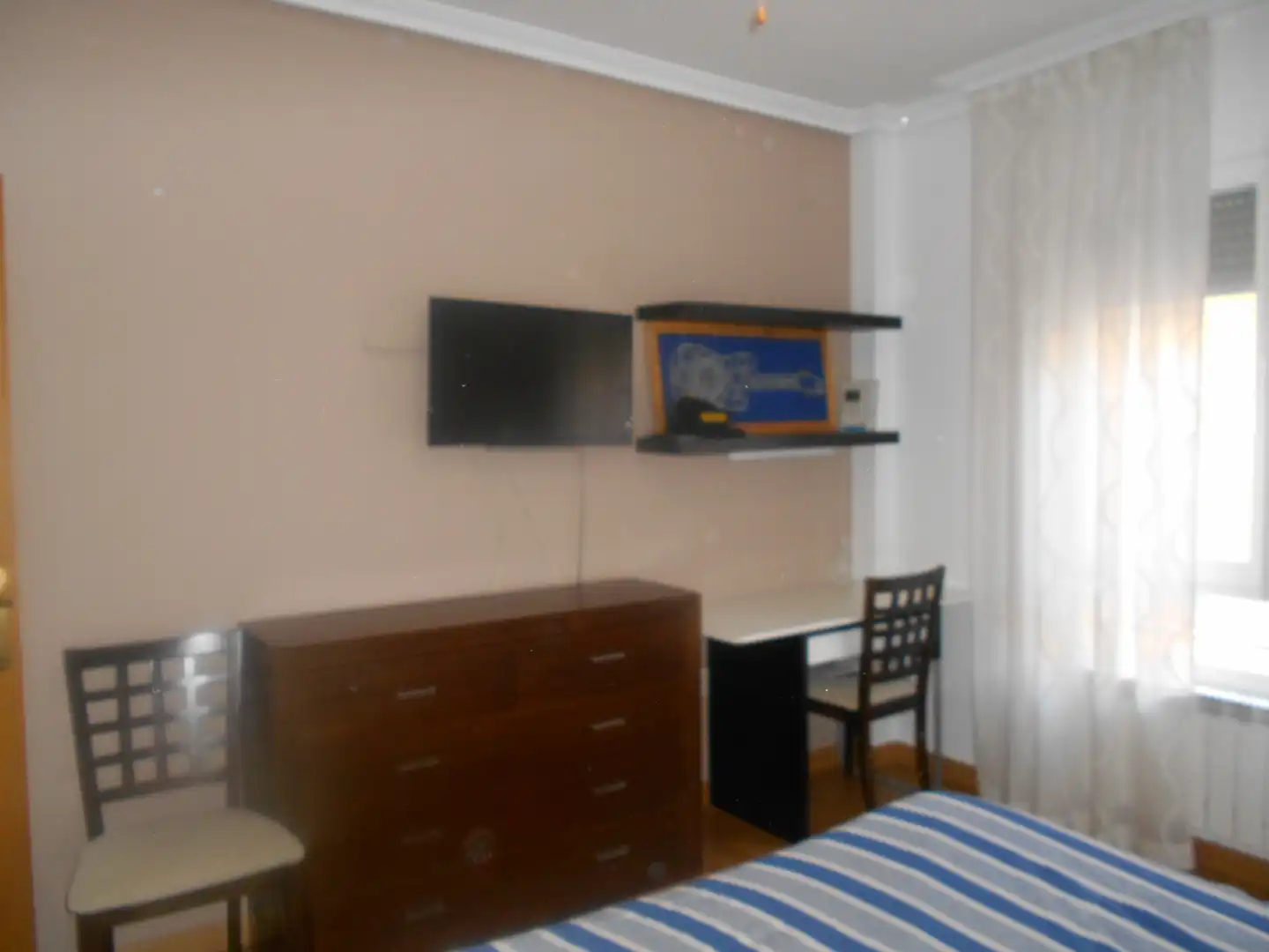 Bedroom of Apartments for sale in Poblete  with Heating, Parquet flooring and Terrace