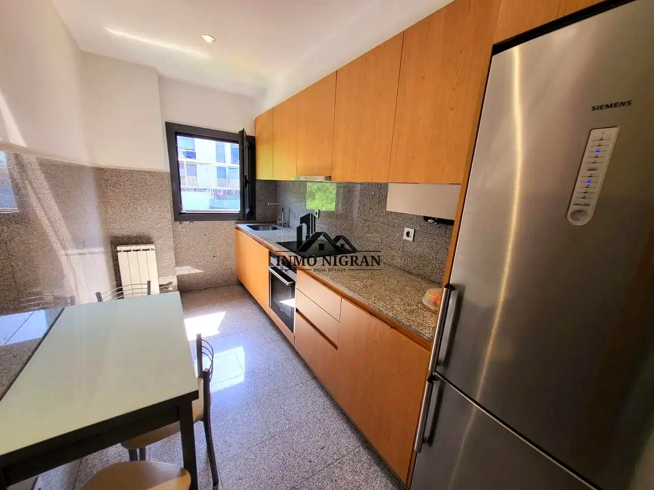 Cocina de Piso en venta en Baiona con Calefacción, Trastero y Amueblado