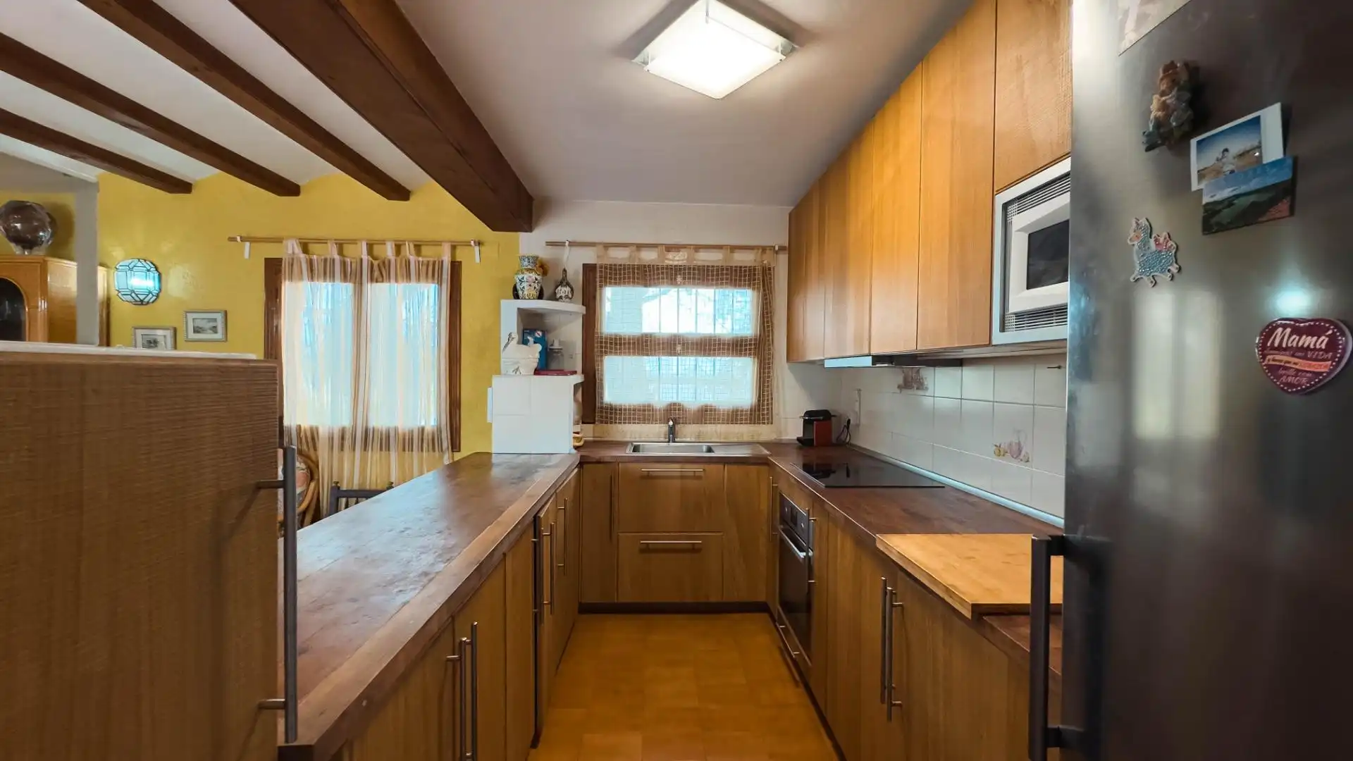 Cocina de Casa o chalet en venta en Moraira con Jardín privado, Terraza y Trastero