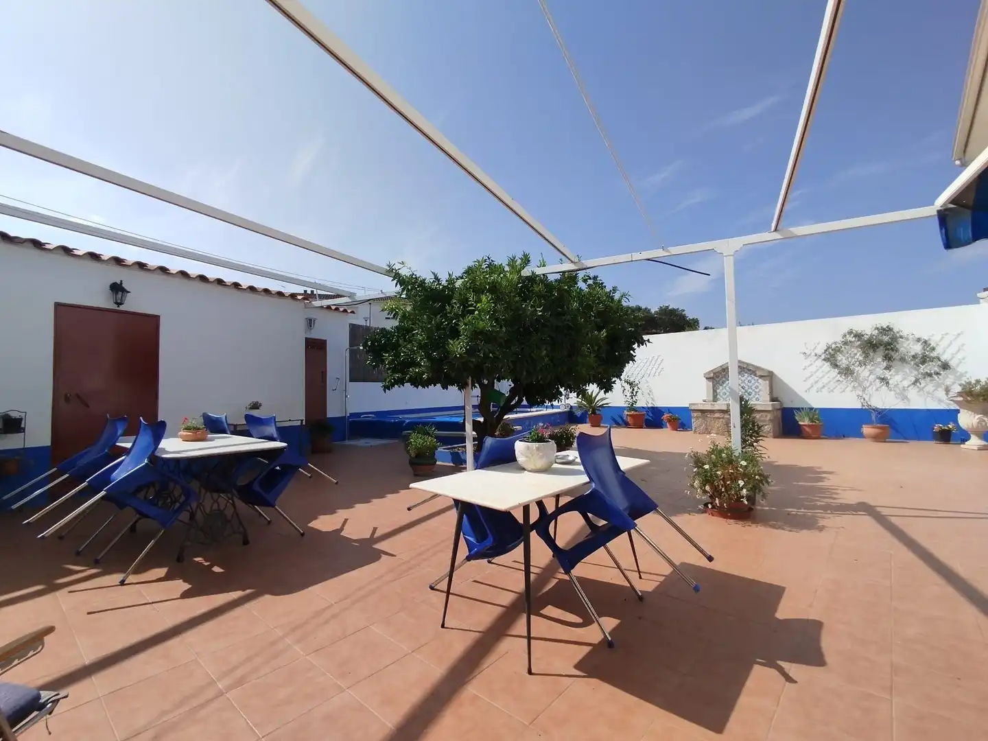 Terraza de Casa o chalet en venta en Aljucén