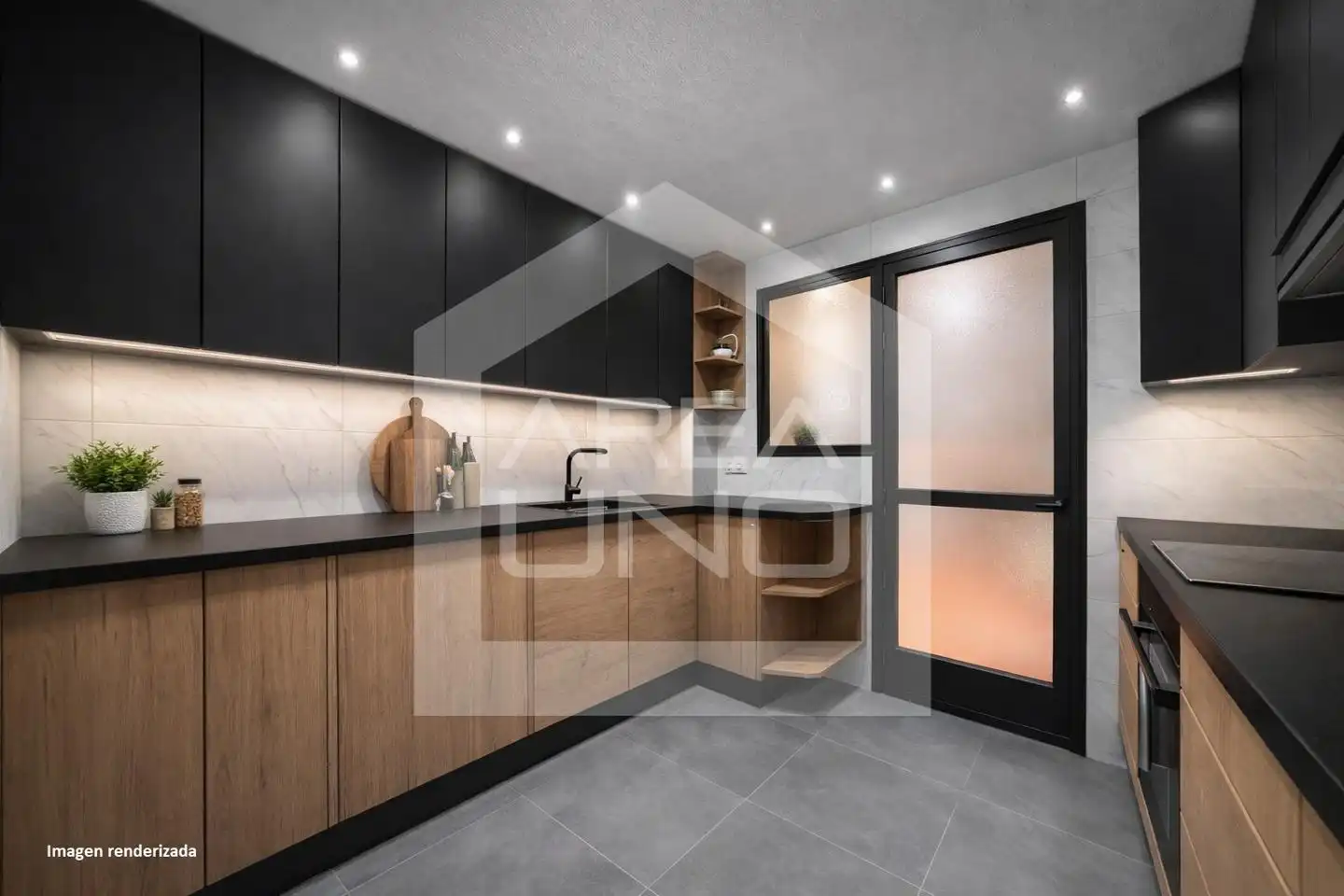 Kitchen of Flat for sale in Alcorcón  with Heating and Terrace