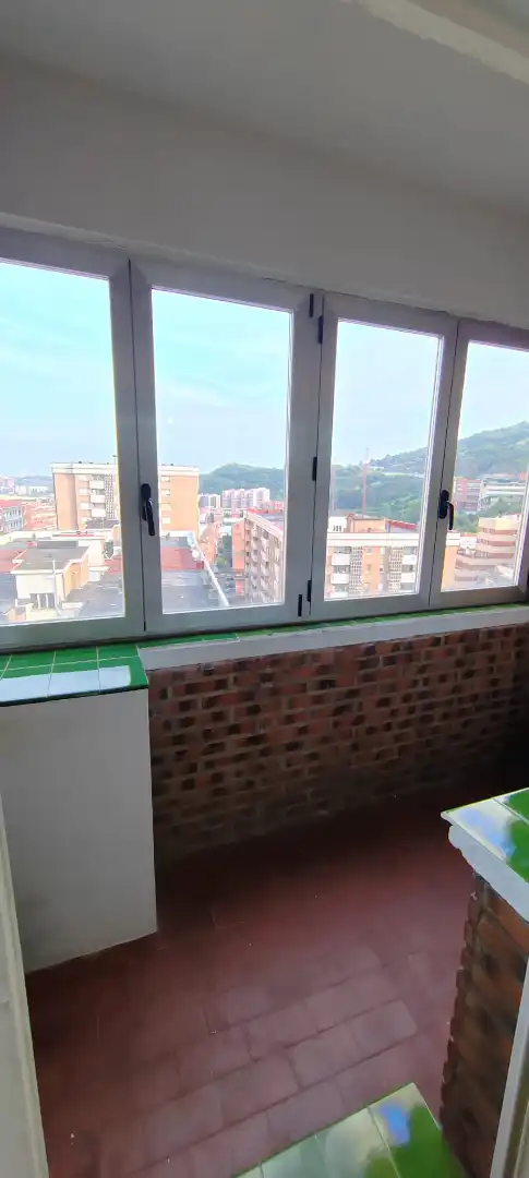 Terrasse von Wohnung zur Miete in Bilbao  mit Heizung, Parkett und Terrasse