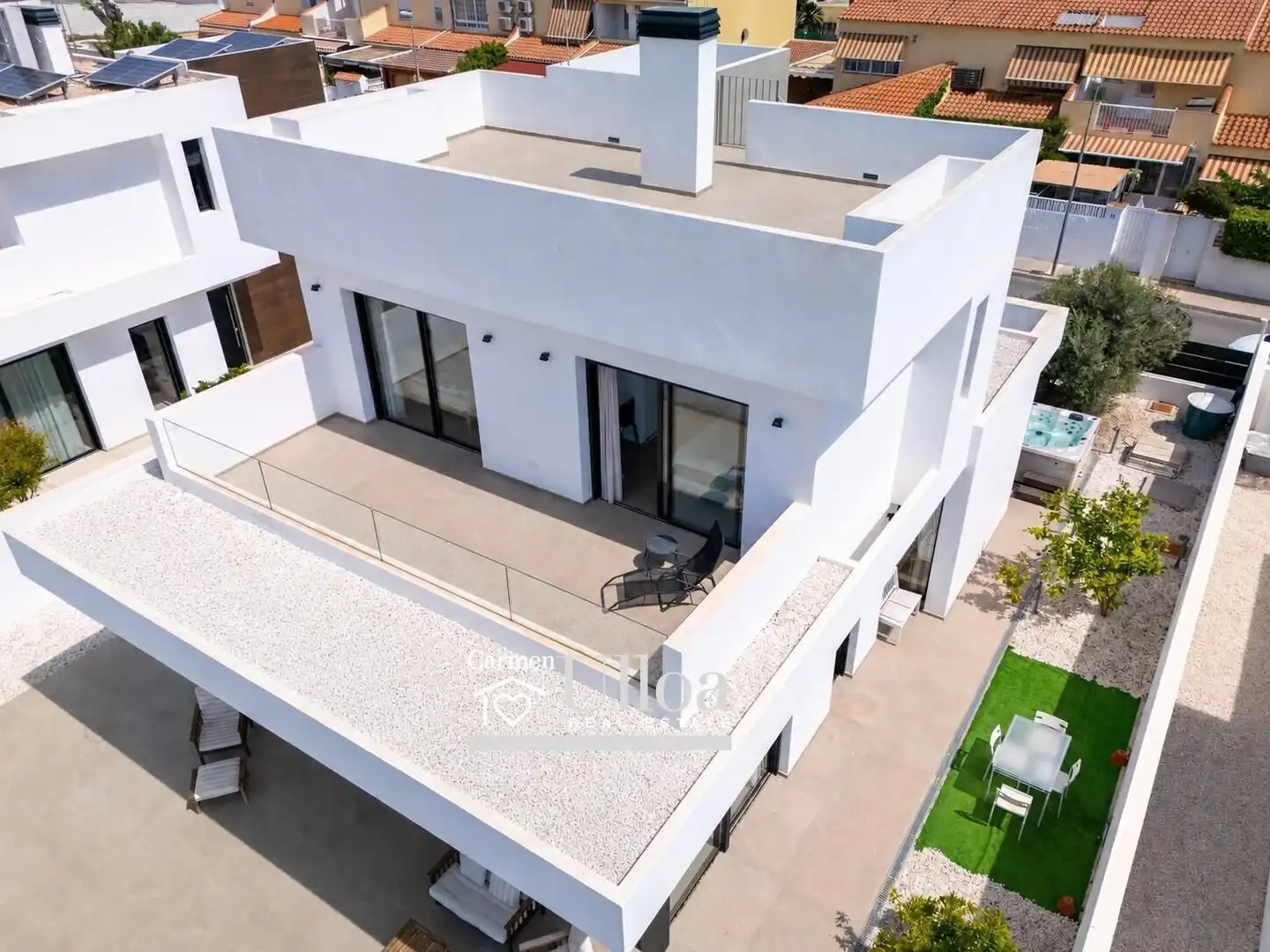 Terrassa de Casa o xalet en venda en Sant Joan d'Alacant amb Aire condicionat, Calefacció i Terrassa
