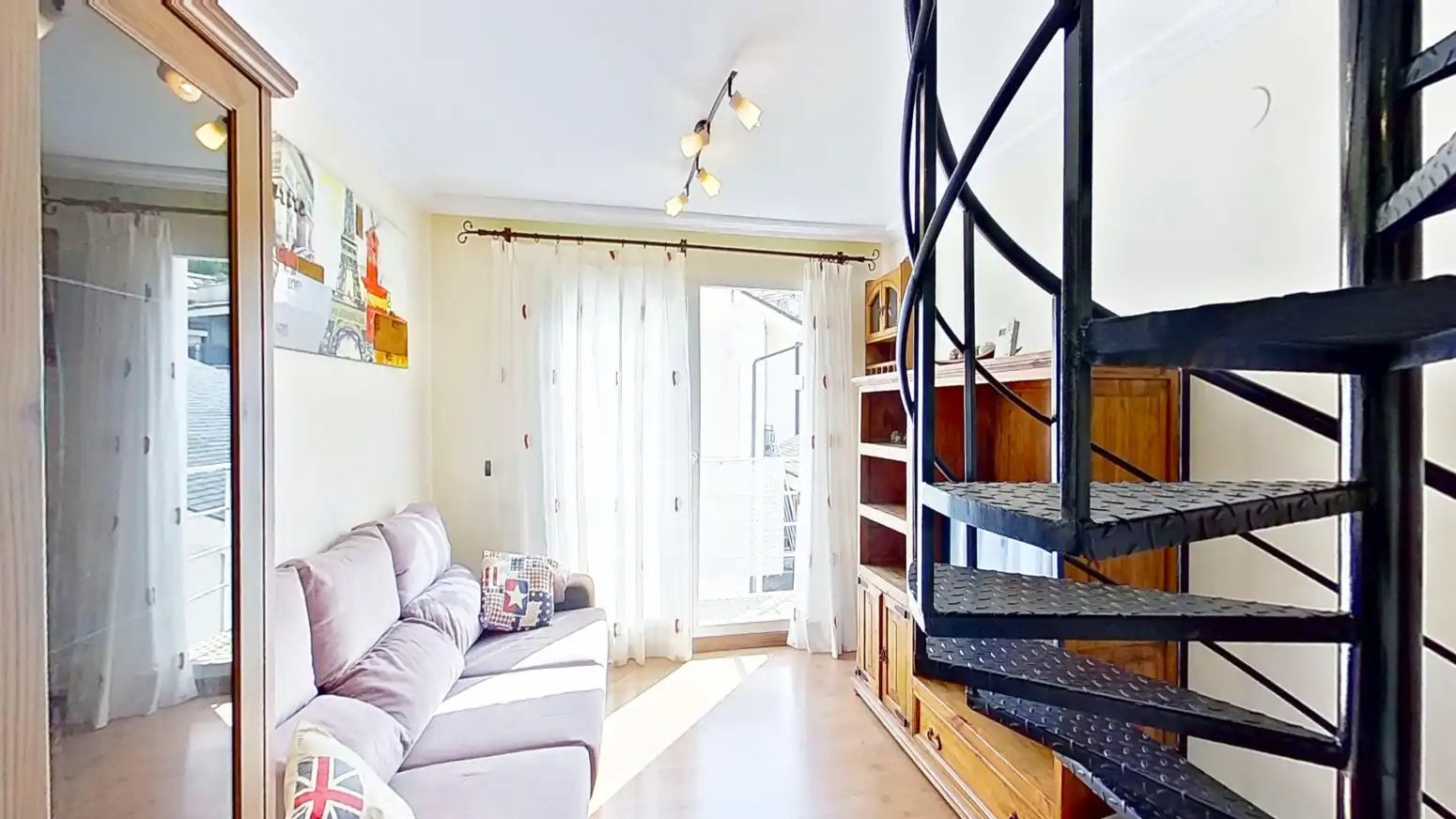 Living room of Flat for sale in Miengo  with Heating, Private garden and Parquet flooring
